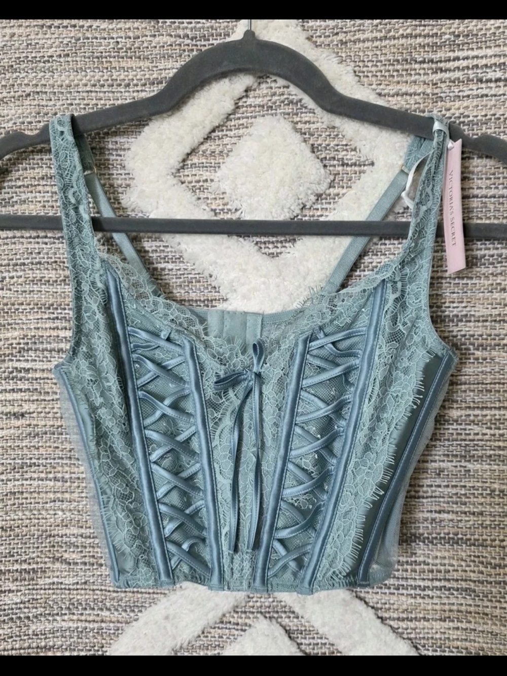 Victoria's Secret Sage Lace Bralette